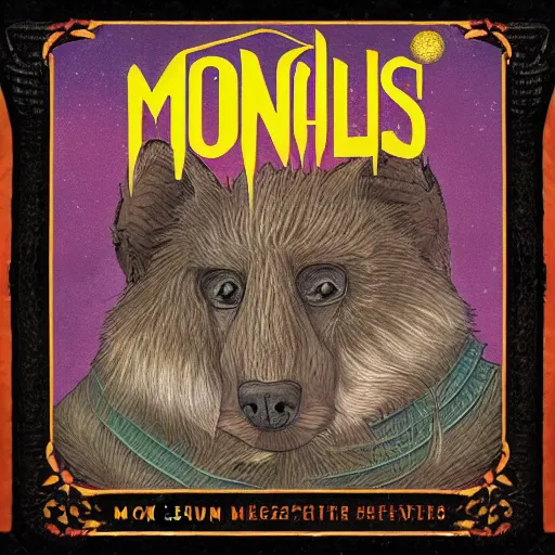 Prompt: mongrels album artwork