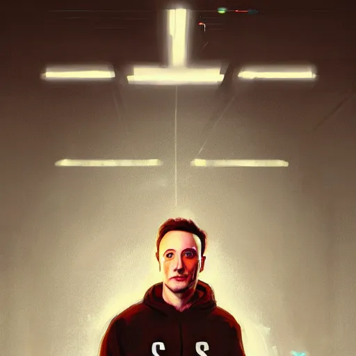 Image similar to portrait of elon musk, mark zuckerberg and jeff bezos together, together, very detailled, art contest winner on behance, trendy on deviant art, by by artgem, greg rutkowski