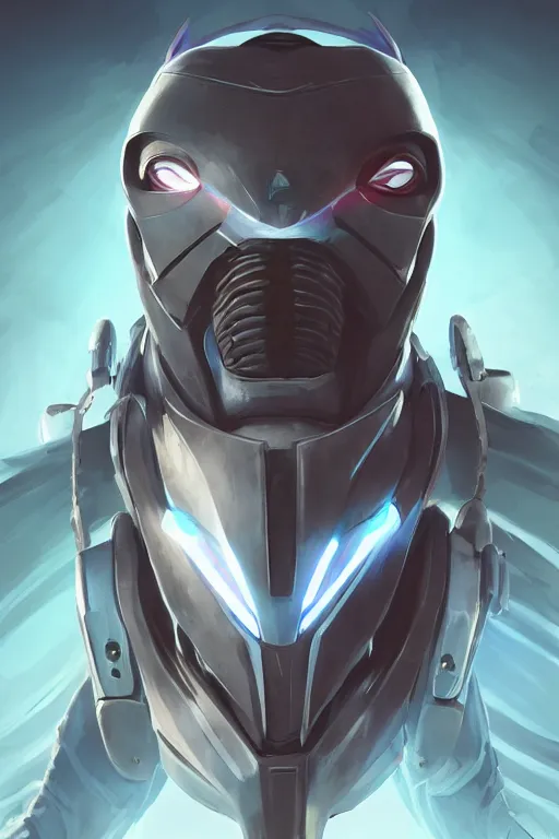 Image similar to epic mask helmet robot ninja portrait stylized as fornite style game design fanart by concept artist gervasio canda, behance hd by jesper ejsing, by rhads, makoto shinkai and lois van baarle, ilya kuvshinov, rossdraws global illumination radiating a glowing aura global illumination ray tracing hdr render in unreal engine 5