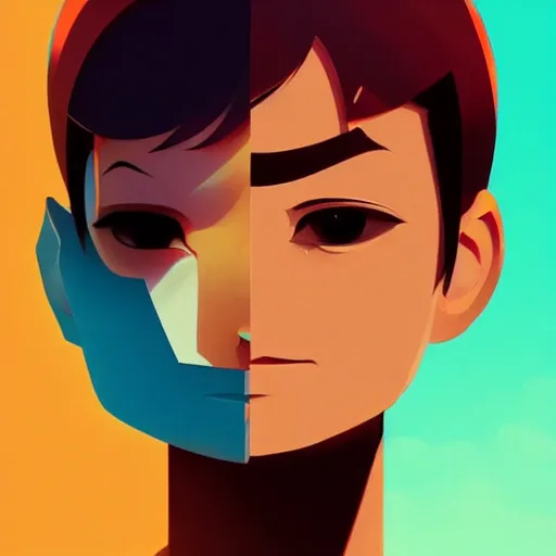 Image similar to face icon stylized minimalist super nintendo, loftis, cory behance hd by jesper ejsing, by rhads, makoto shinkai and lois van baarle, ilya kuvshinov, rossdraws global illumination