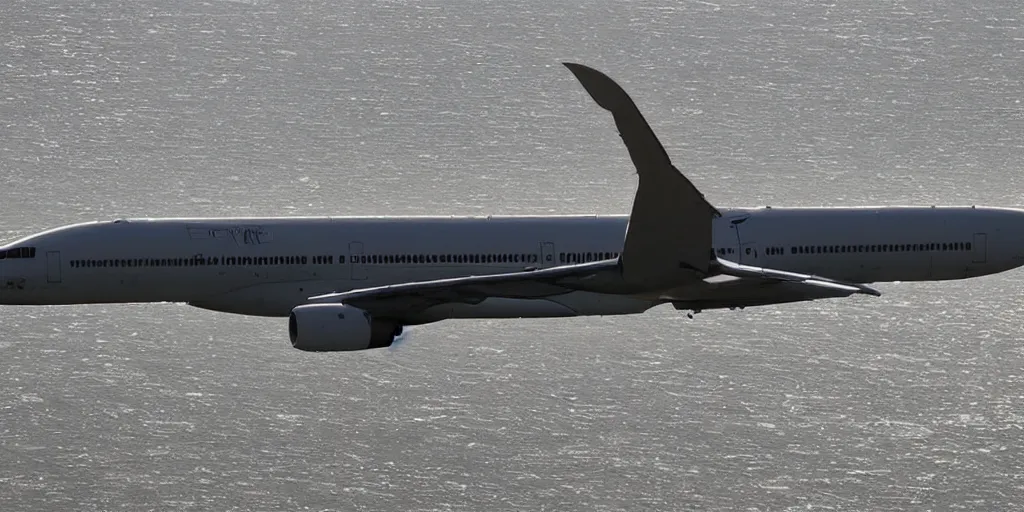 Image similar to a really long plane