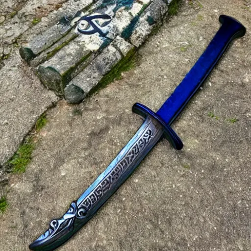 Prompt: scottish claymore sword