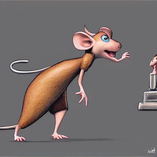 My rat OCs, nyx and lux 🍂twig🍂 - Illustrations ART street