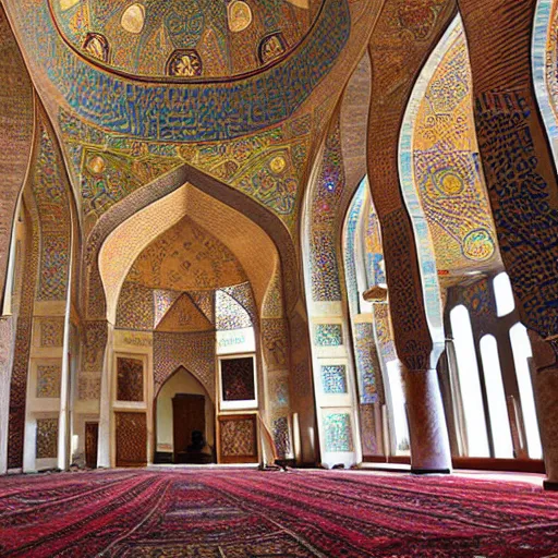 Image similar to the nasir al - mulk mosque in iran