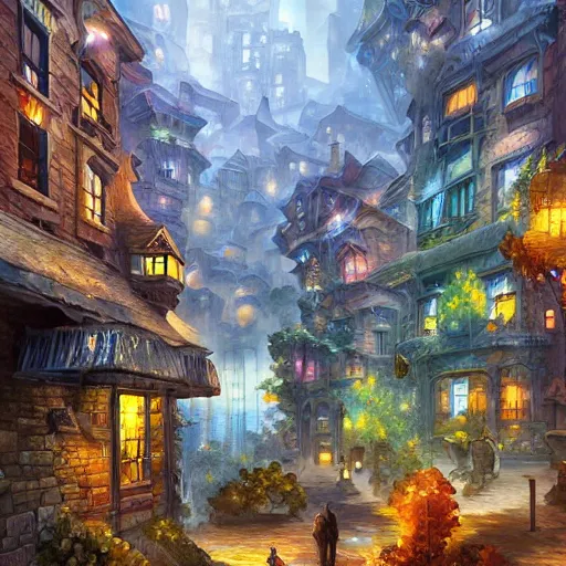 Image similar to gemstone city cryengine render by android jones, james christensen, rob gonsalves, leonid afremov and tim white