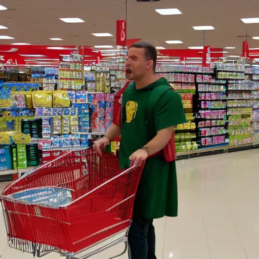 Image similar to robin hood confused at target