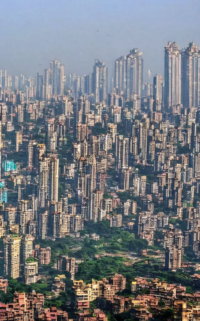 Image similar to mumbai in the future