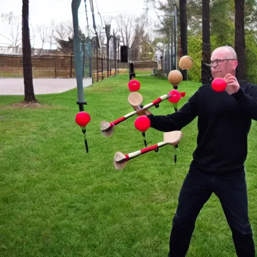 juggler juggling 5 clubs Stable Diffusion OpenArt