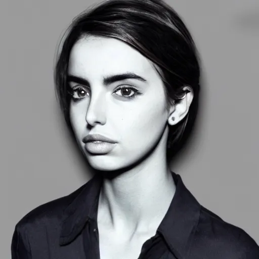 Prompt: face mash of johnny depo and ana de armas award winning portrait