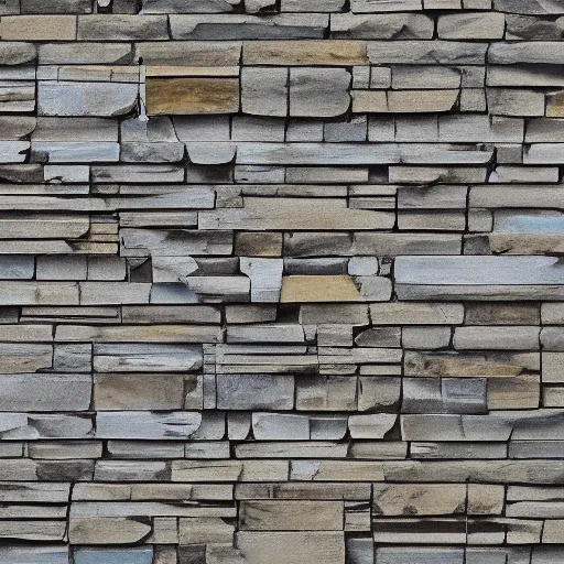 Image similar to a painterly stylized stone cladding texture