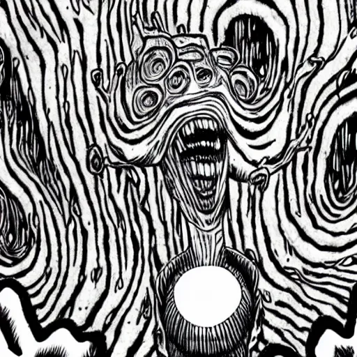 Image similar to nightmare fuel, junji ito, horror,