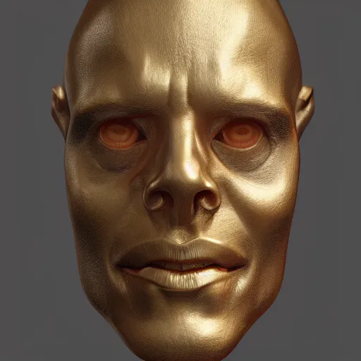 Prompt: portrait of anatomy gold statue reflect chrome, 8 k uhd, unreal engine, octane render in the artstyle of finnian macmanus, john park and greg rutkowski