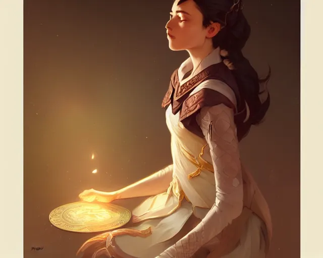 Image similar to photography of atay ghailan, deep focus, d & d, fantasy, intricate, elegant, highly detailed, digital painting, artstation, concept art, matte, sharp focus, illustration, hearthstone, art by artgerm and greg rutkowski and alphonse mucha