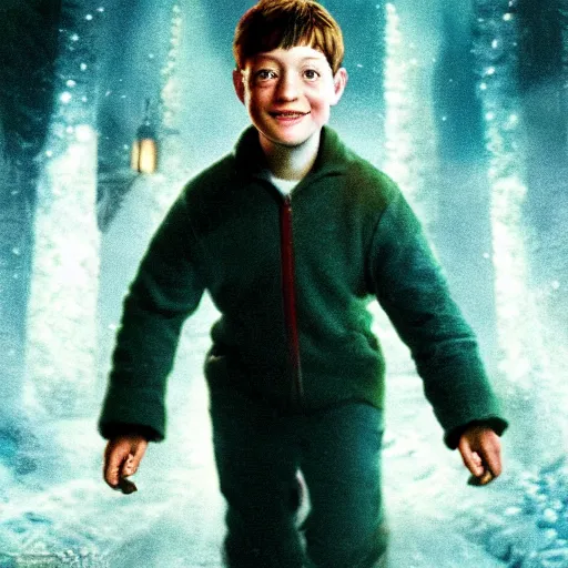 Image similar to mark zuckerberg as a child in the movie the polar express (2004)