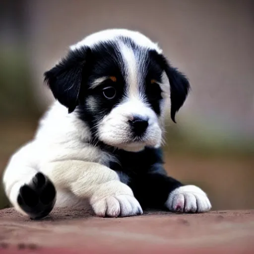 Image similar to a cute puppy