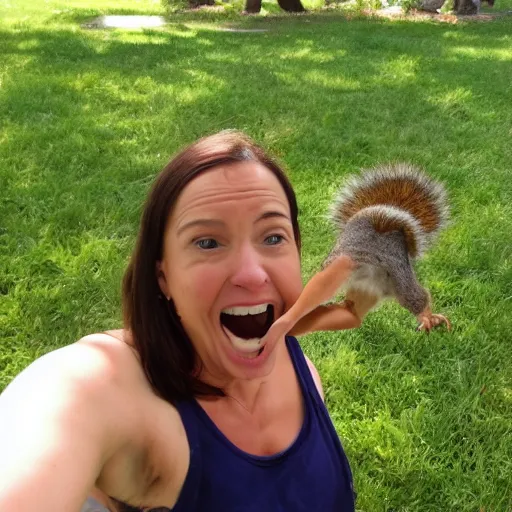 Prompt: my wife is nuttier than squirrel poo