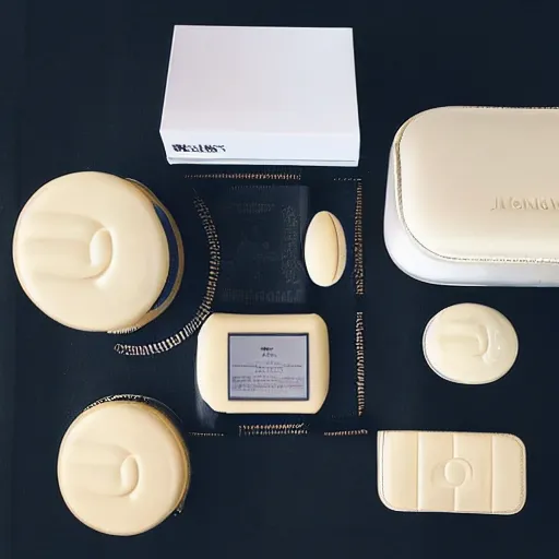 Image similar to jonathan ive dieter rams mooncake 🥮 handbag 👜 👝 packaging