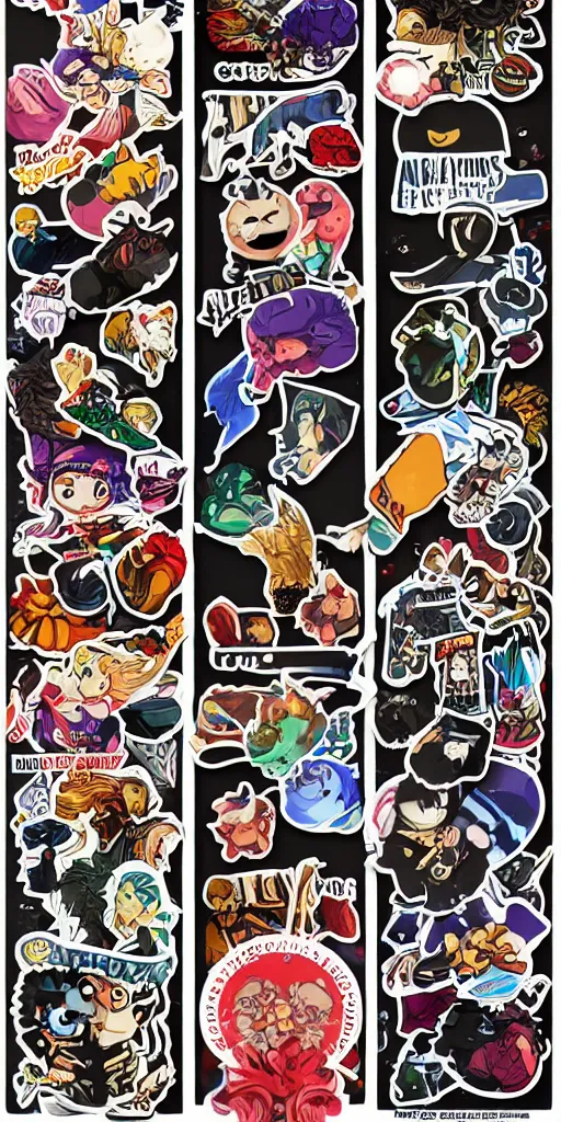 Image similar to unused sticker sheet