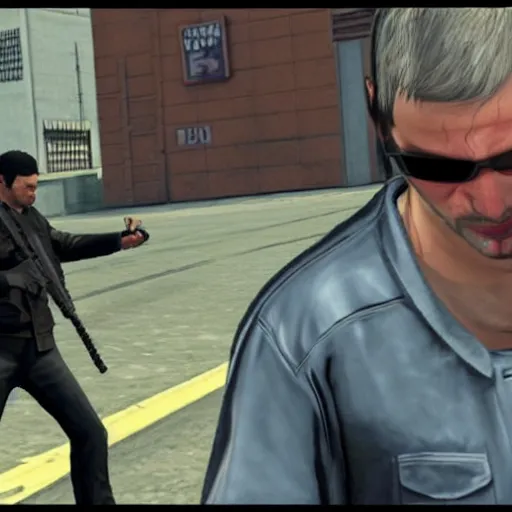 Image similar to keanu reves in gta