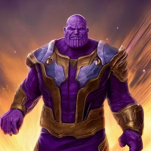 Image similar to thanos is the pope, purple skin, josh brolin, clerical clothes, full body shot, realistic, highly detailed