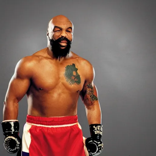 Prompt: mr. t mike tyson