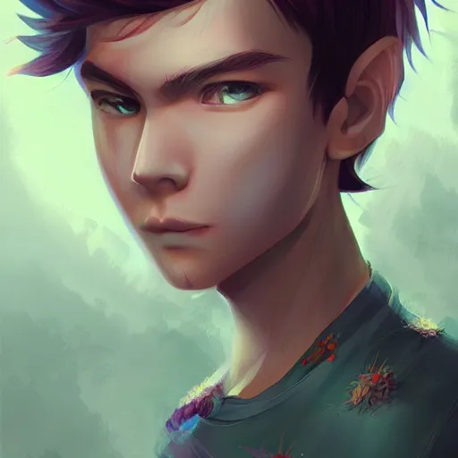 Prompt: PokeLink as a teen boy, gorgeous, amazing, elegant, intricate, highly detailed, digital painting, artstation, concept art, sharp focus, illustration, art by Ross tran