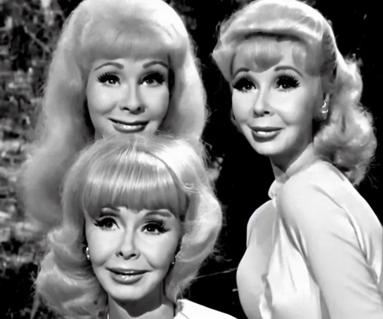 Image similar to a young barbara eden is a guest - star on an episode of gilligan's island, video still