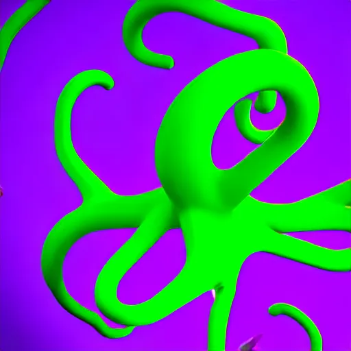 Image similar to purple tentacle, day of the tentacle characters. super realistic 8 k render of a dark hooded powerful elegant, cinematic composition