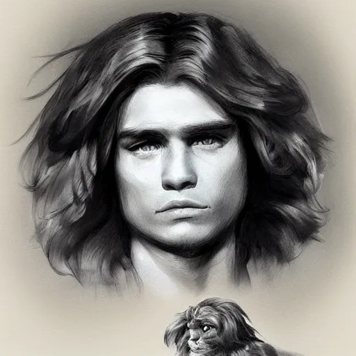 Image similar to a sodier with a head of a british longhair in the war, by stanely artgerm