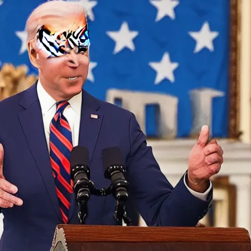 Prompt: Joe Biden in Fortnite, Gameplay Screenshot