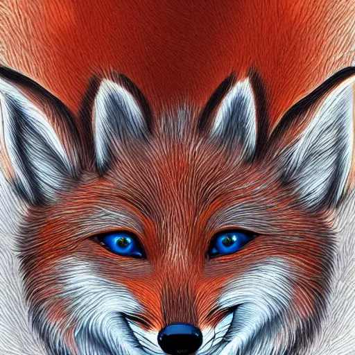 Image similar to 🦊 🐾, fox paw, underside, digital art