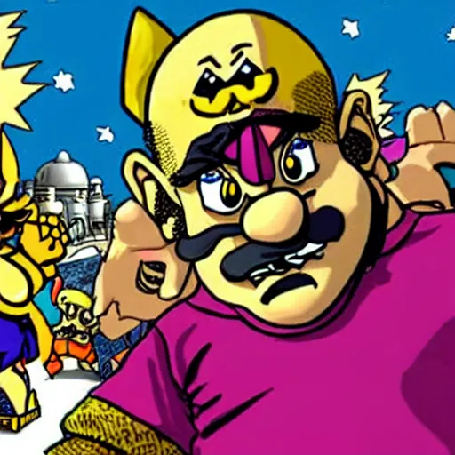 Prompt: Wario is forgiven