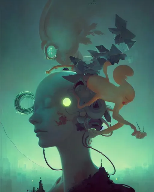 Prompt: toxicity, art by peter mohrbacher, ilya kuvshinov, victo ngai, ryohei hase, beautifuly lit, sharp focus