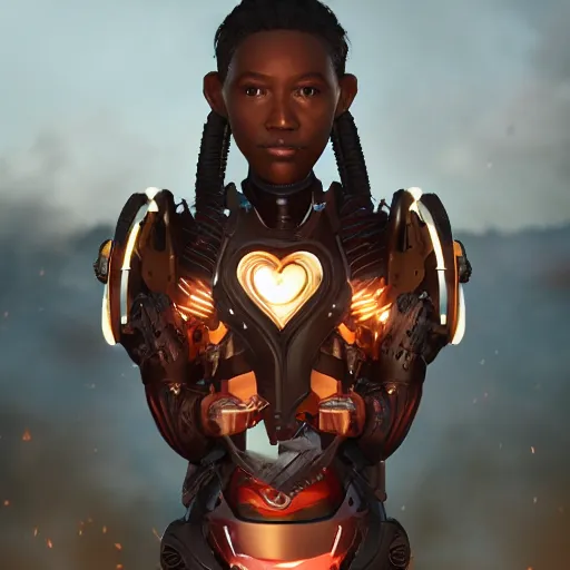 Prompt: ironheart, 4k realistic photo