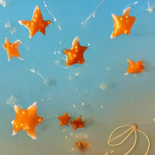 Prompt: jellyfish stars