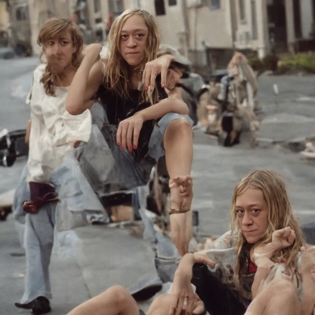 Prompt: chloe sevigny in movie kids by larry clark 8 k