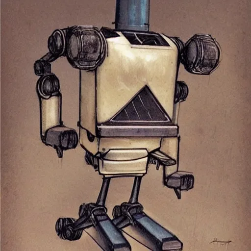 Prompt: (((((((((((retro robot designs))))))))))) . muted colors. by Jean-Baptiste Monge !!!!!!!!!!!!!!!!!!!!!!!!!!!!!!!!!!!!!!!!