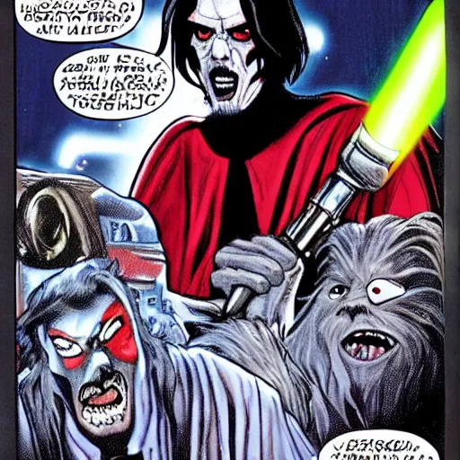Image similar to morbius in star wars