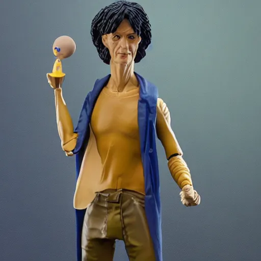 Prompt: action figure of Dream from Neil gaiman's the sandman, product concept, 3d icon