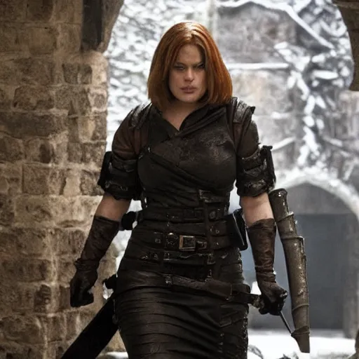 Image similar to A still of Ashley Graham from Resident Evil 4 in Game of Thrones (2011)