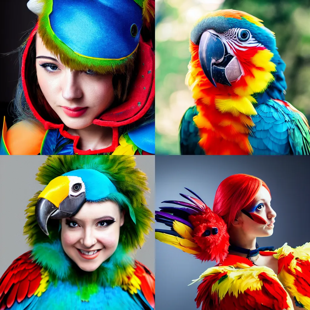 Parrot Cospplay Photo