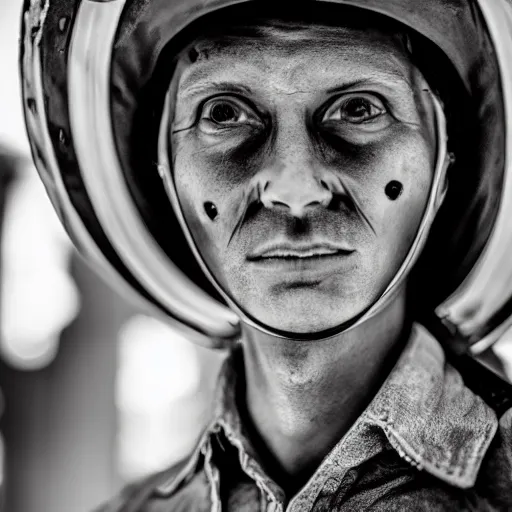 Image similar to alien cowboys, close-up portrait, Canon EOS R3, f/1.4, ISO 200, 1/160s, 8K, RAW, unedited, symmetrical balance, in-frame