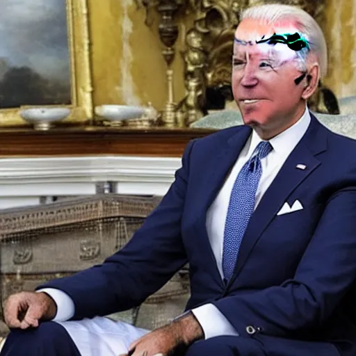 Prompt: Joe Biden in Iran