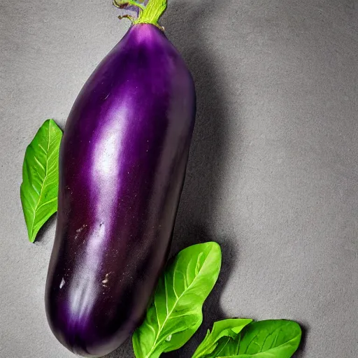 Prompt: an eggplant exploding into eggplants, award-winning photography