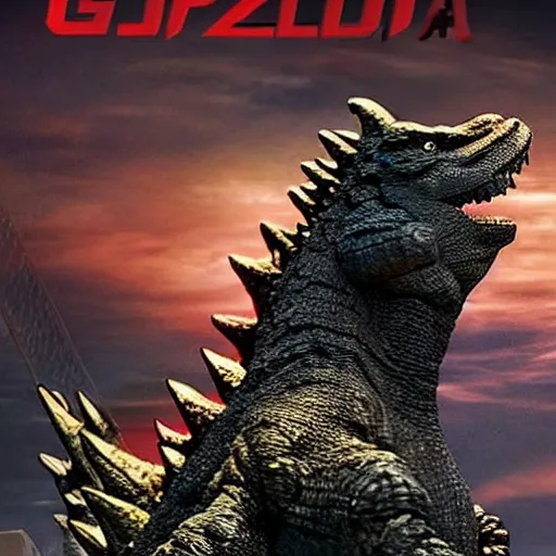 Prompt: godzilla