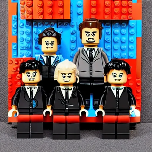 Image similar to reservoir dogs lego set