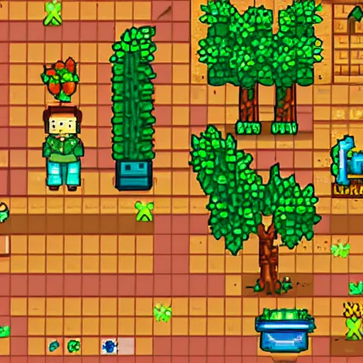 Prompt: pixel art leaf sprite in the style of stardew valley