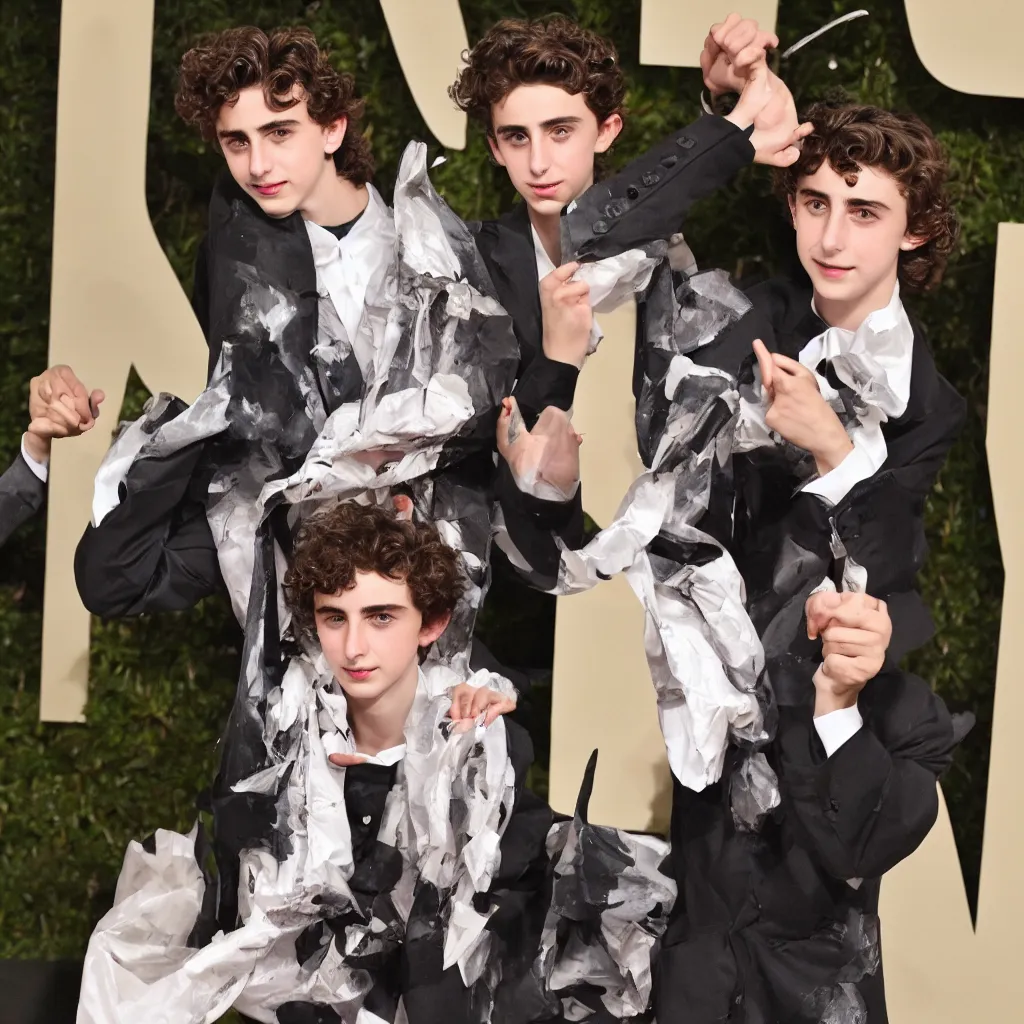 Prompt: timothee chalamet, the amazing lice picker