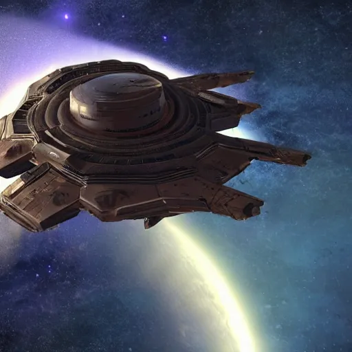 Prompt: a wolf - rayet star as concept art from elite dangerous. intricate, ray - traced, volumetric lighting