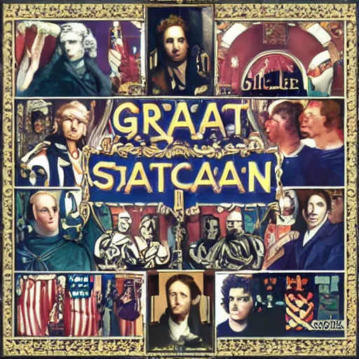Prompt: the great patrician mashup album
